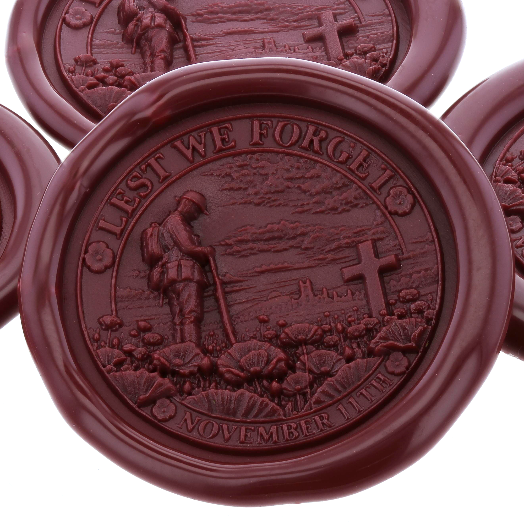 3D Remembrance Day Wax Seal