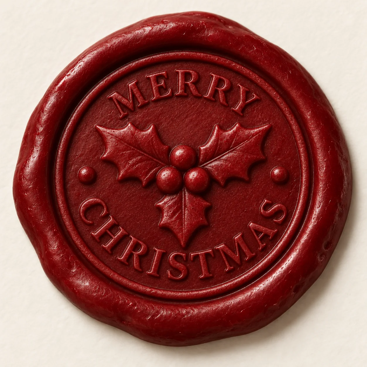 Merry Christmas & Holly