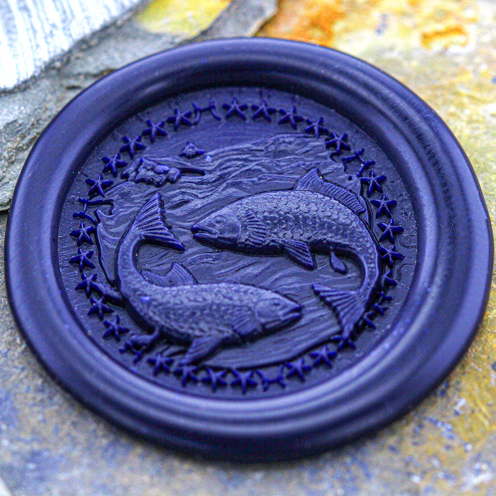 3D Zodiac 'Peel and Stick' Wax Seal