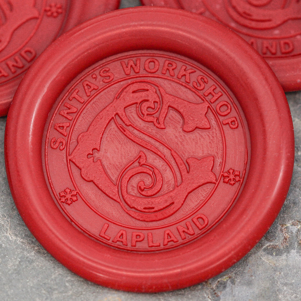 Santa's Workshop 'Peel and Stick' Wax Seal