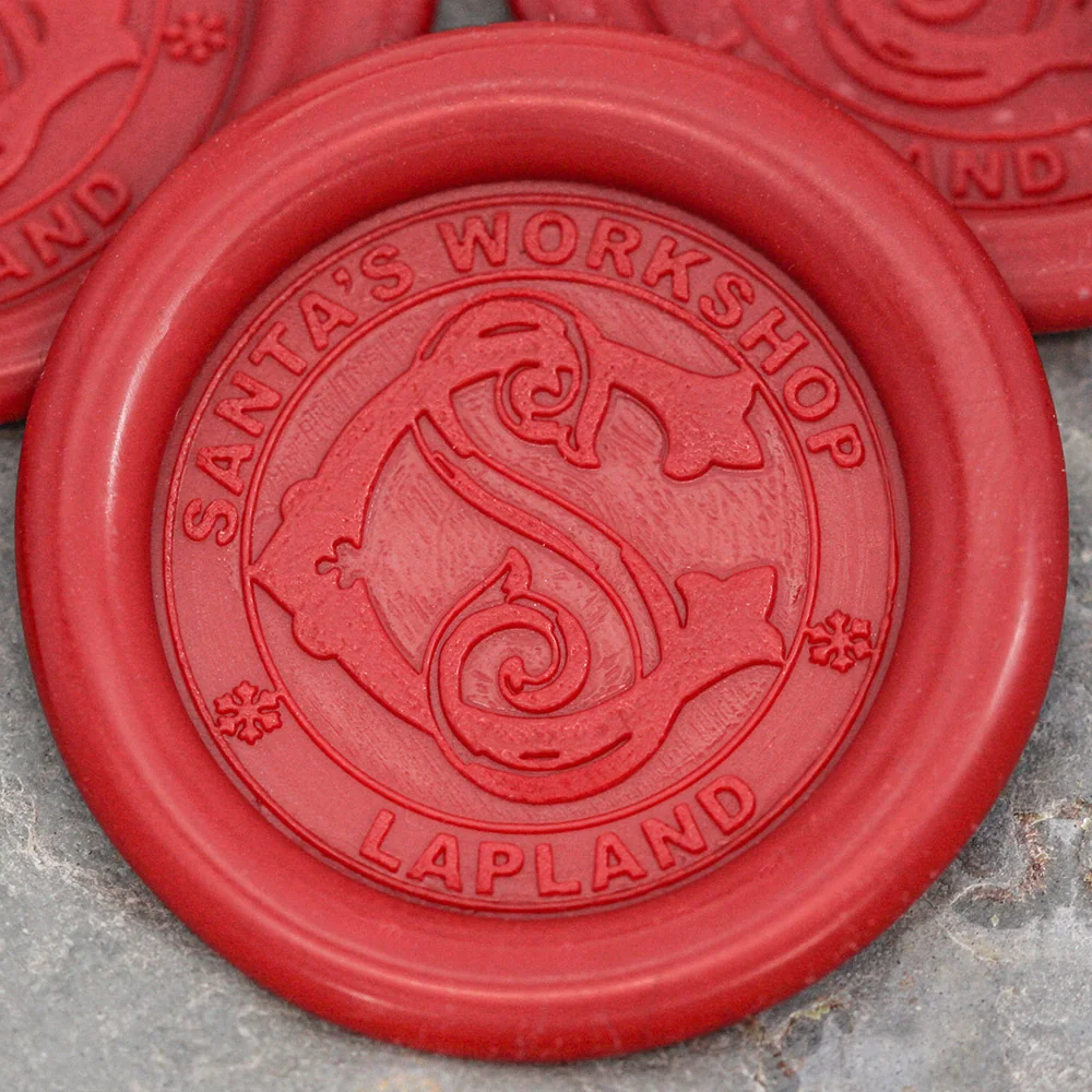 Santa's Workshop 'Peel and Stick' Wax Seal