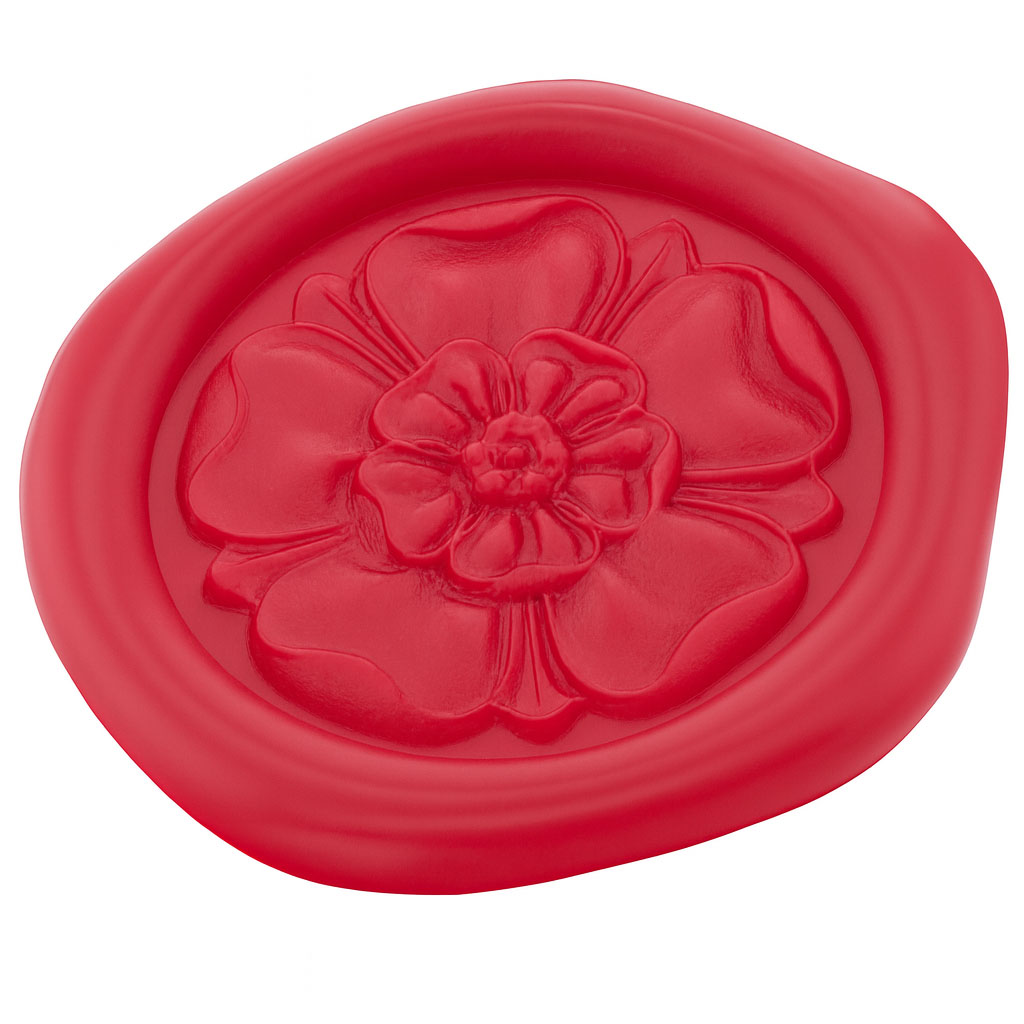 Tudor Rose Wax Seal Peel and Stick