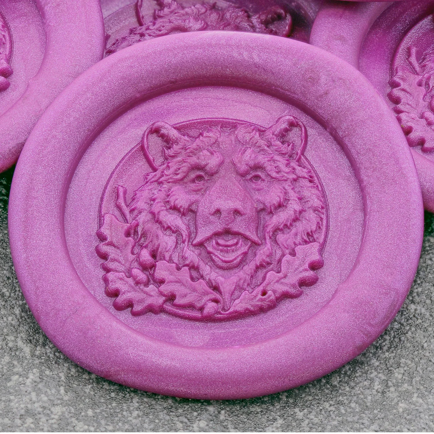 Bear 3D  'Peel and Stick' Wax Seal