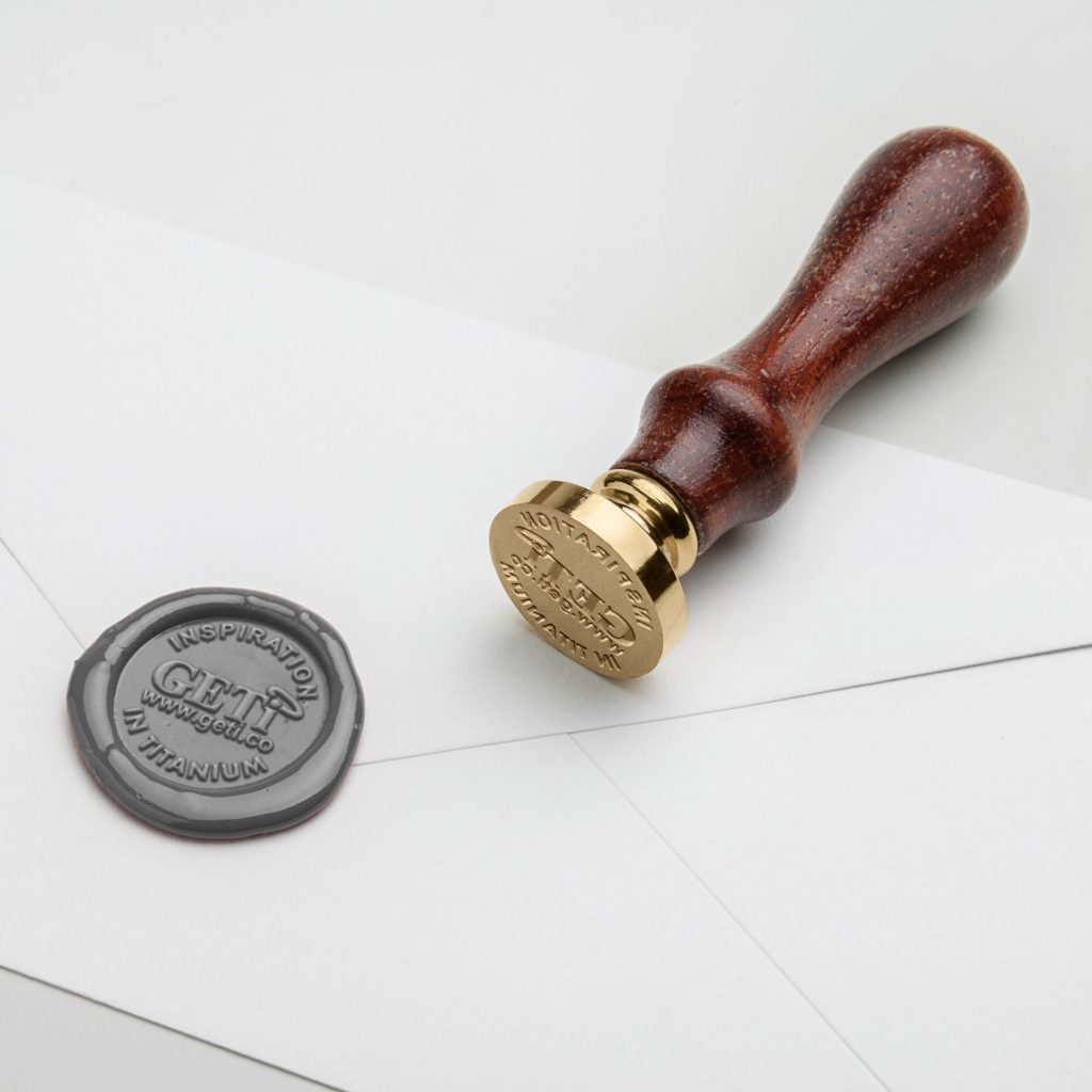 Customised Peel and Stick Wax Seals