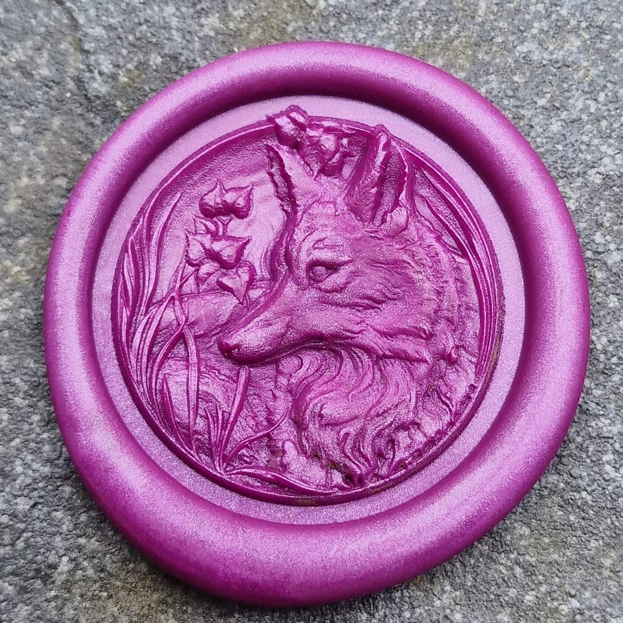 Fox 3D 'Peel and Stick' Wax Seal