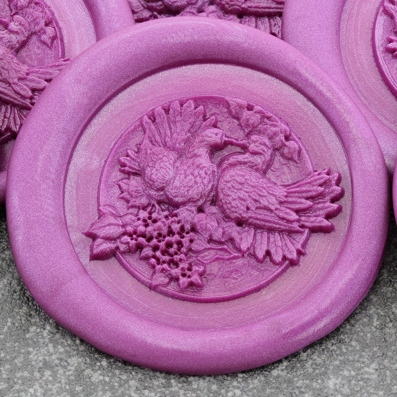 Kissing Doves 'Peel and Stick' Wax Seal