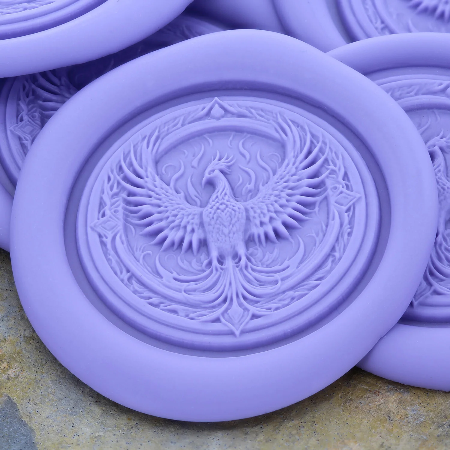 3D Phoenix 2 'Peel and Stick' Wax Seal