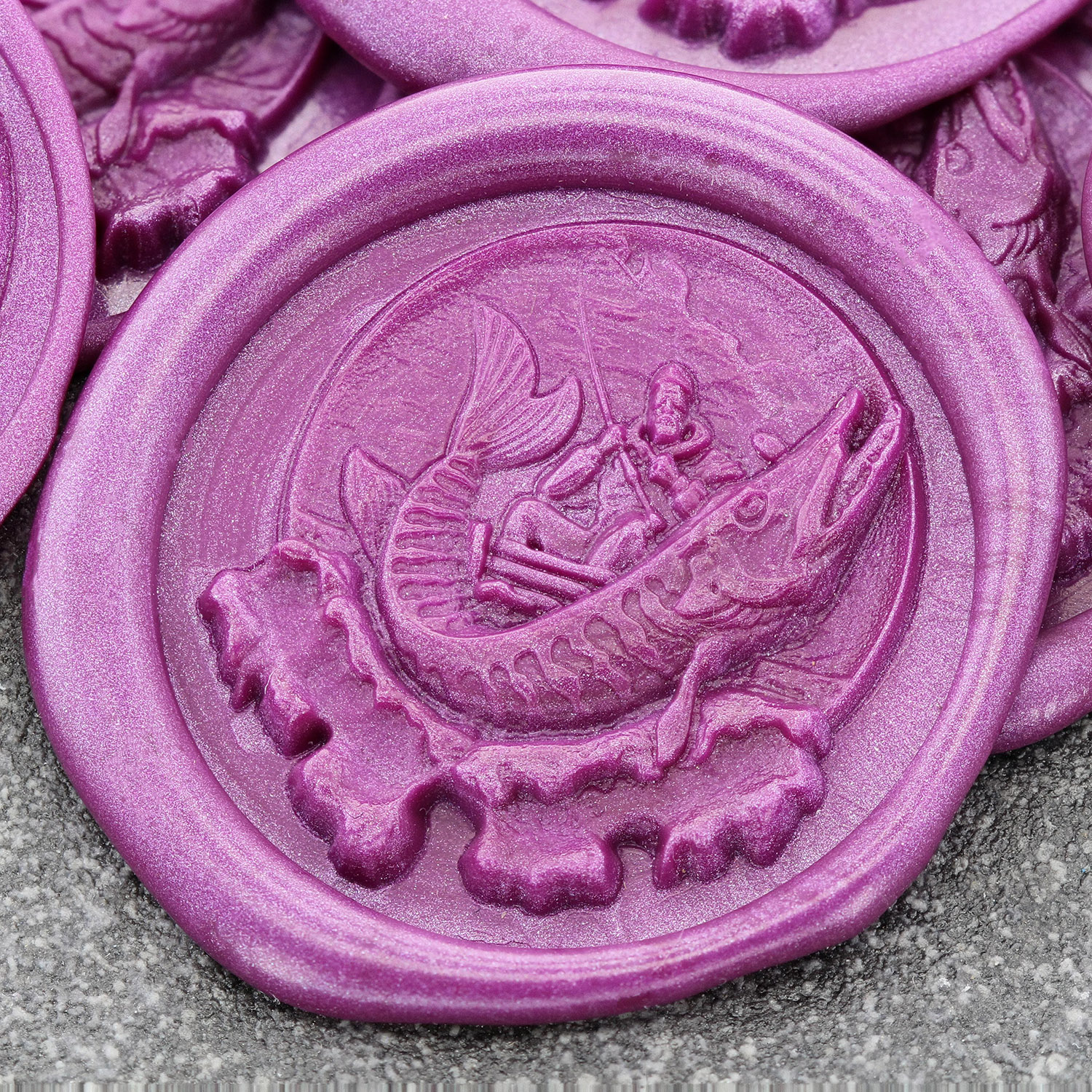 Angler 3D 'Peel and Stick' Wax Seal