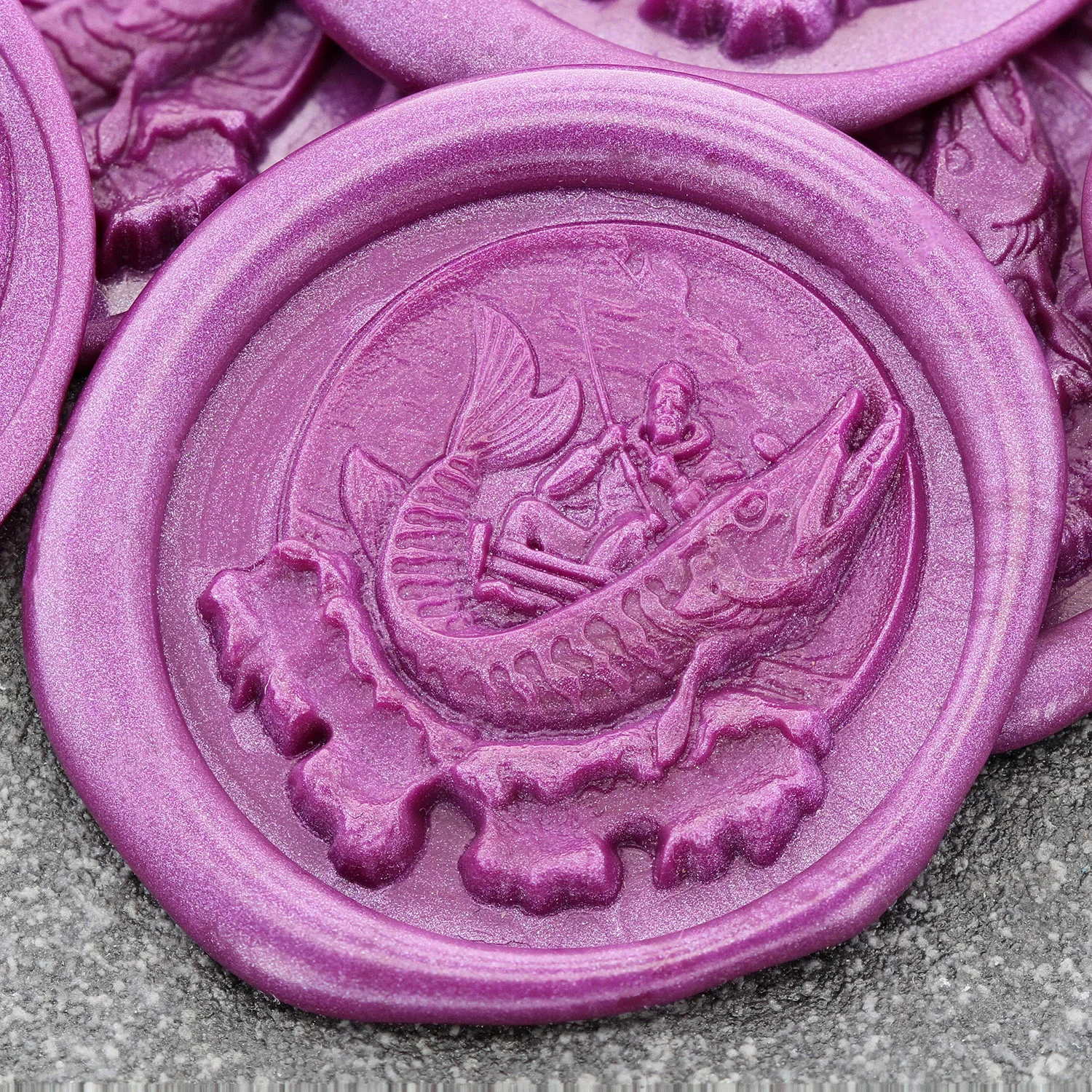 Angler 3D  'Peel and Stick' Wax Seal