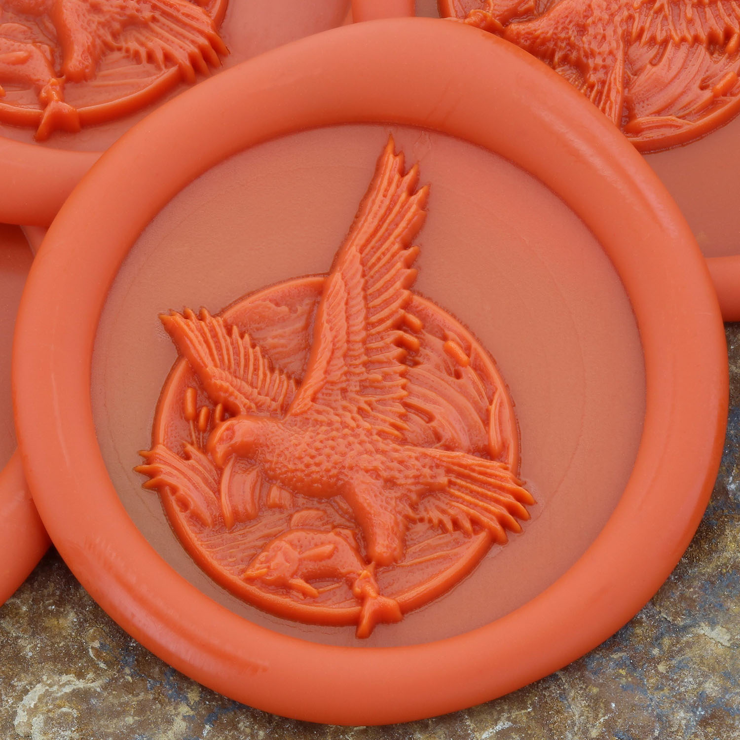 Bird of Prey 3D 'Peel and Stick' Wax Seal
