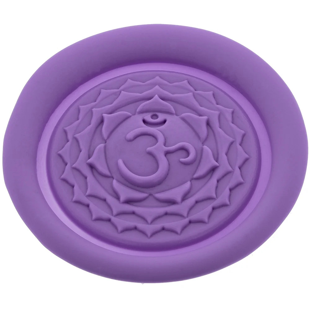 Crown Chakra 'Peel and Stick' Wax Seal - 3D