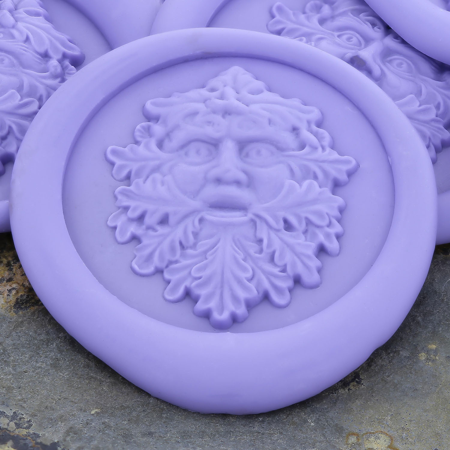 Green Man 'Peel and Stick' Wax Seal