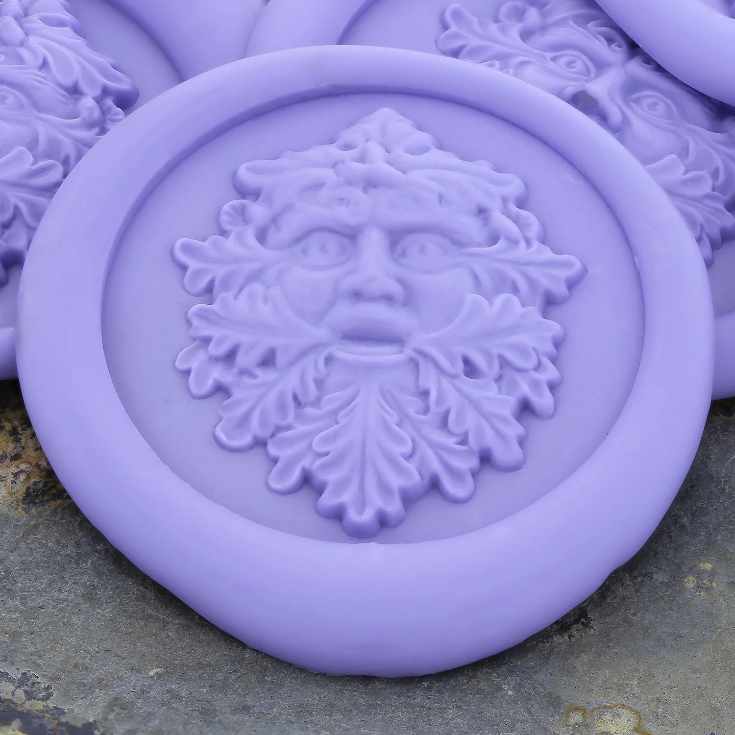 Green Man 'Peel and Stick' Wax Seal