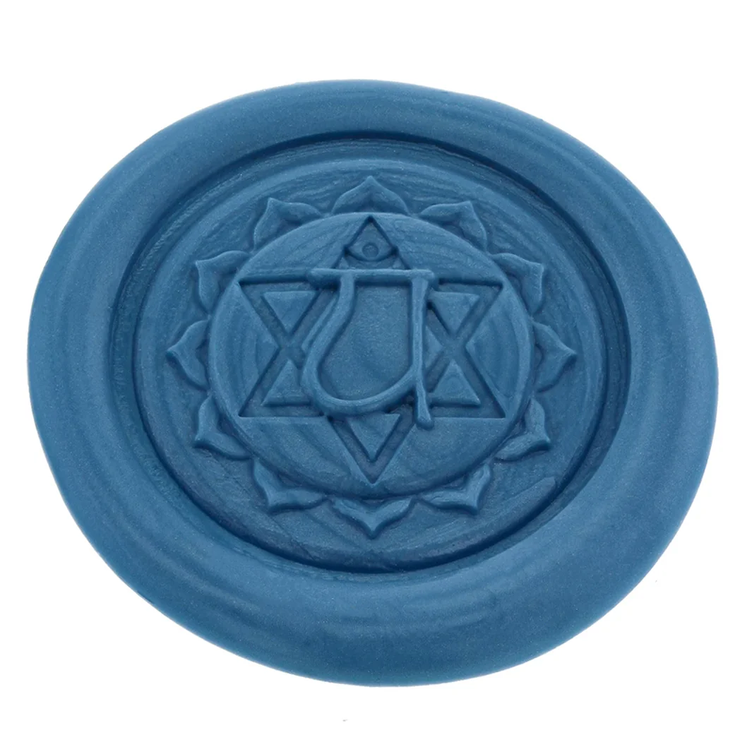 Heart Chakra 'Peel and Stick' Wax Seal - 3D