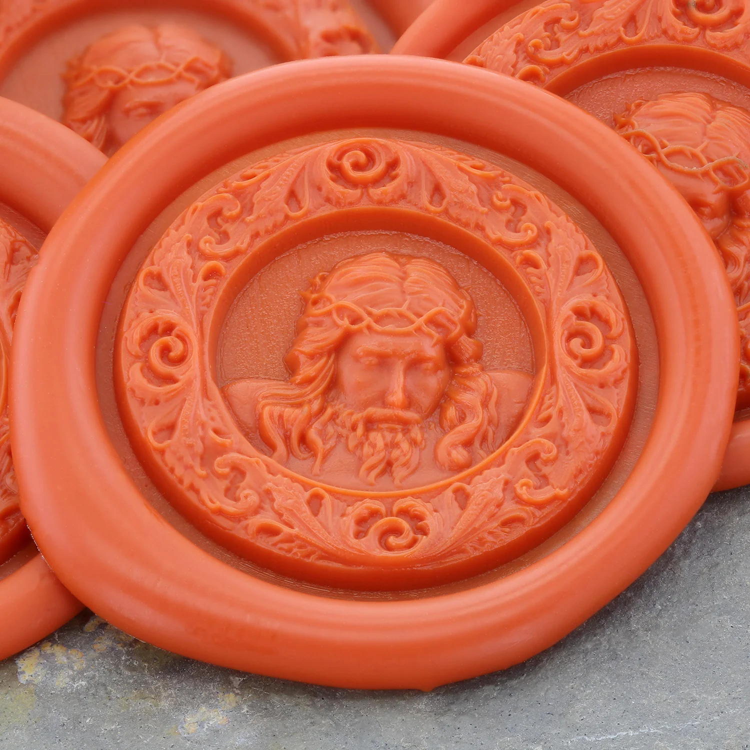 Jesus 2 'Peel and Stick' Wax Seal