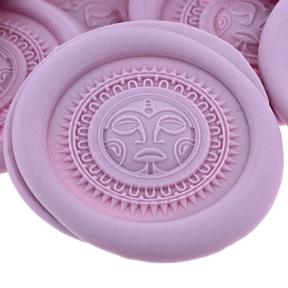 Polynesian Sun 1 Wax Seal - 3D