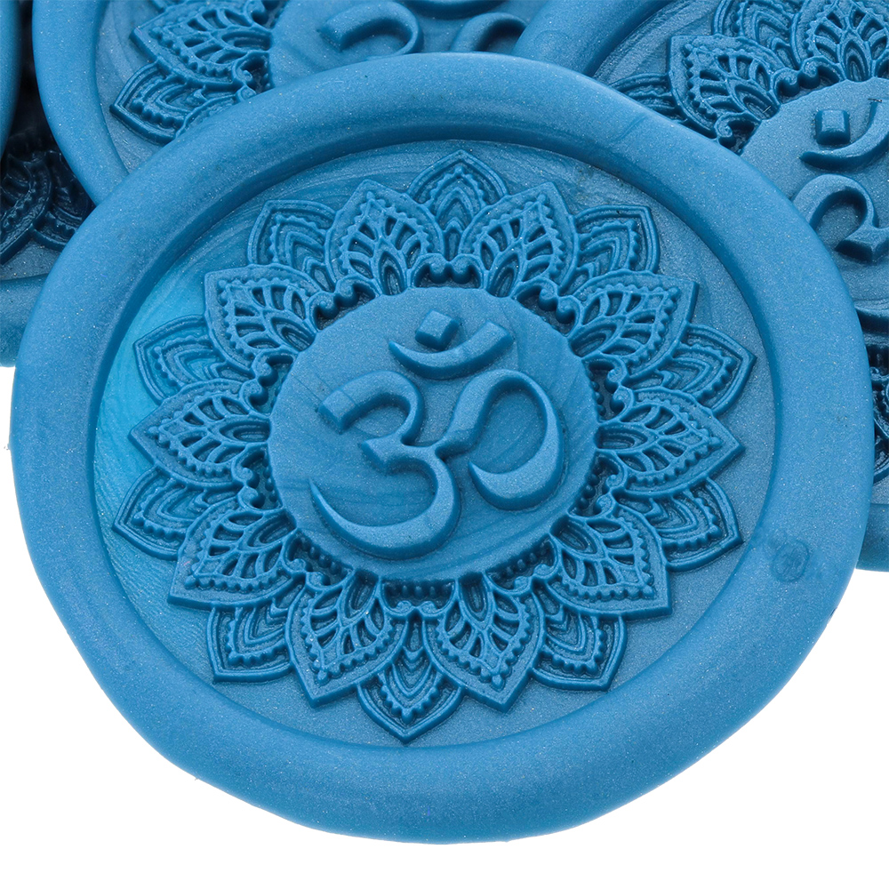 Om 'Peel and Stick' Wax Seal - 3D