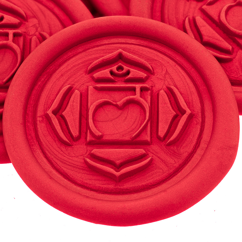 Root Chakra 'Peel and Stick' Wax Seal - 3D