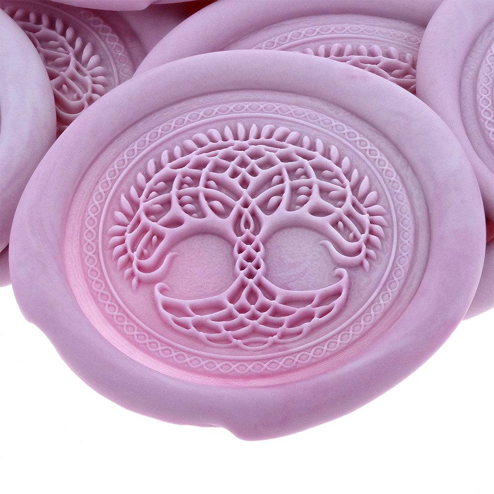 Tree of Life 2 'Peel and Stick' Wax Seal